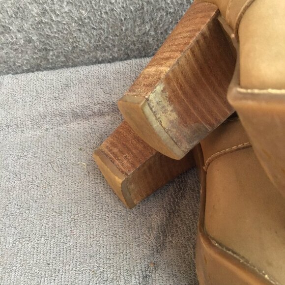 UGG Ankle Cobie Nubuck Leather Heel Chelsea Bootie 1010191 Size 7.5 - Picture 11 of 13